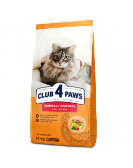 Сухий корм Клуб 4 Лапи для котів з ефектом виведення шерсті
