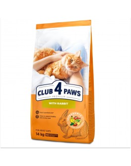 Сухий корм Клуб 4 Лапи для дорослих котів з кроликом
