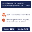 Сухий корм Клуб 4 Лапи для дорослих собак малих порід з качкою