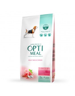 Сухий корм Optimeal з індичкою для дорослих собак середніх порід
