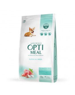 Сухий корм Optimeal з індичкою для цуценят усіх порід