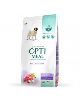 Сухий корм Optimeal з качкою для дорослих собак малих порід