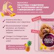 Вологий корм Delickcious з індичкою та тропічними фруктами у вершковому соусі для собак 12шт x 80г